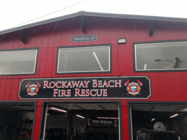 PSI Oregon Custom Signs - Rockaway Beach Fire Rescue