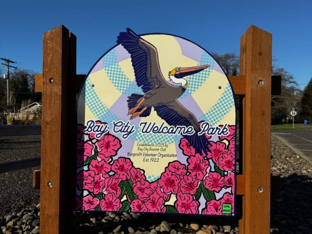 Bay City Welcome Park Custom Sign